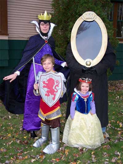 白雪姫　ハロウィン　仮装　家族
