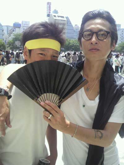 大沢樹生の運動会コーデ