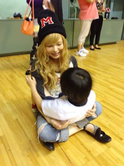 益若つばさの運動会コーデ　2