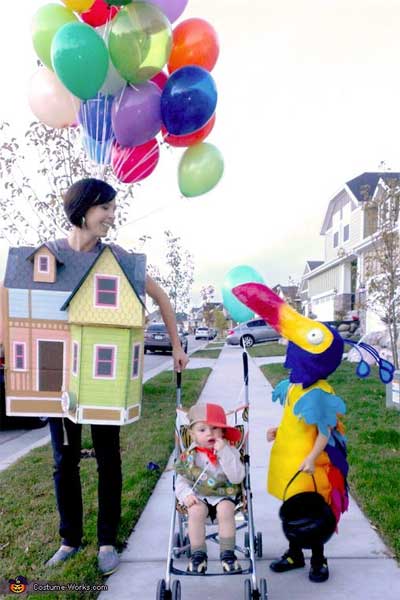 カールじいさんの空飛ぶ家　ハロウィン　仮装