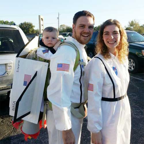 宇宙飛行士　ハロウィン　コスチューム　ベビー