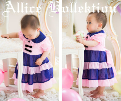 不思議の国のアリス　チェシャ猫ベビー　ドレス