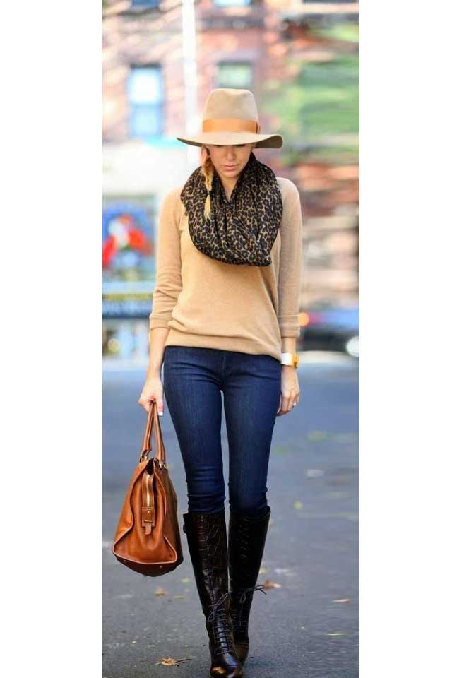 ネックウォーマー巻き　ストール　ヒョウ柄